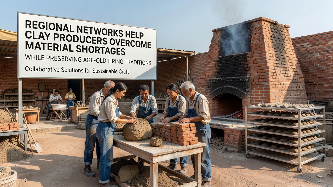 Regional Networks Help Clay Producers Overcome Material Shortages While Preserving Age-Old Firing Traditions